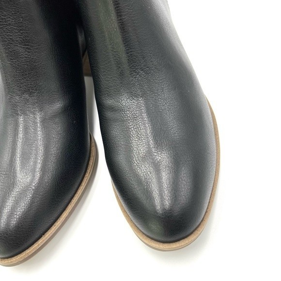 Dr. Scholl's Women's Teammate Black Vegan Leather Ankle Boots Booties 8 NEW - Picture 6 of 14